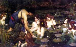 John William Waterhouse, Hylas and the Nymphs (1896)