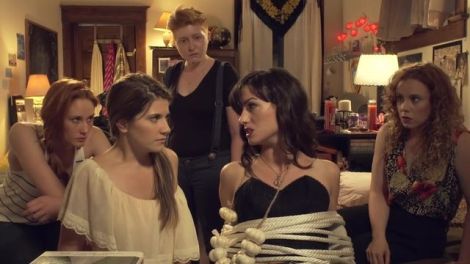In season 1 of Carmilla, Laura and her friends at Silas University -- which the show's creators named in homage to Le Fanu's Uncle Silas -- connect Laura's roommate Carmilla to a string of missing girls on campus. 