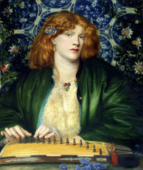 The Blue Bower, modelled by Fanny Cornforth